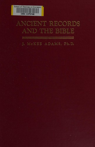 Ancient records and the Bible