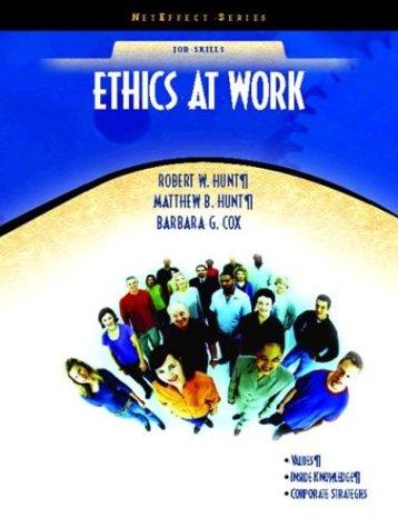 Ethics at Work