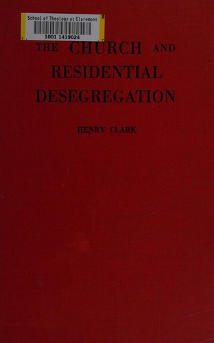The church and residential desegregation
