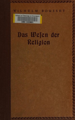 Das Wesen der Religion