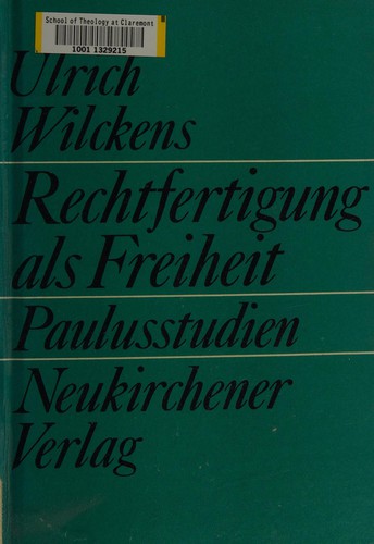 Rechtfertigung als Freiheit