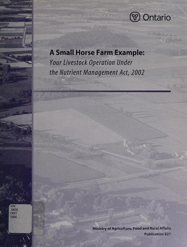 A small horse farm example