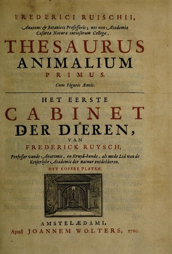 Thesaurus animalium primus ...