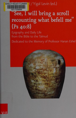 "See, I will bring a scroll recounting what befell me" (Ps 40:8)