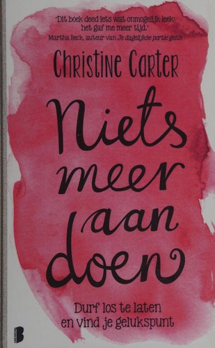 Niets meer aan doen