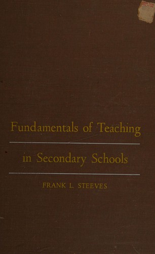Fundamentals of teaching in secondary schools
