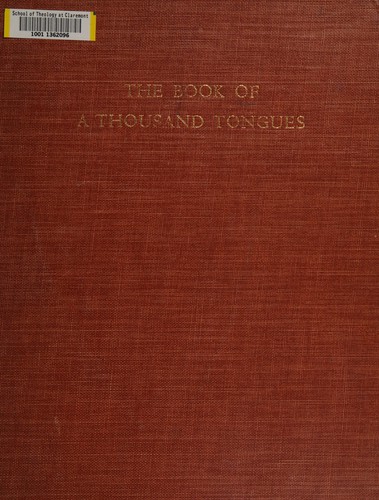 The Book of a thousand tongues