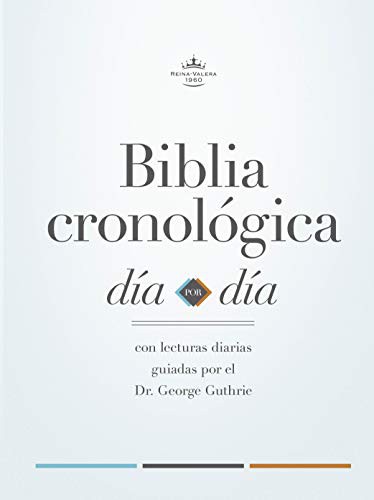 RVR 1960 Biblia cronológica, día por día, tapa dura