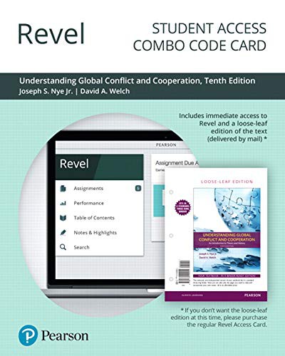 Revel for Understanding Global Conflict and Cooperation
