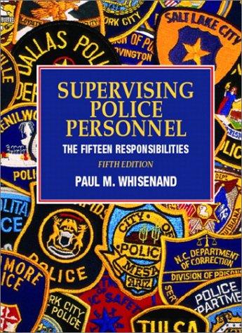 Supervising Police Personnel