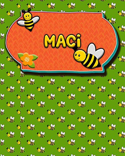 Handwriting Practice 120 Page Honey Bee Book Maci