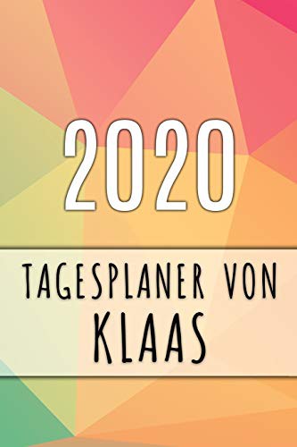 2020 Tagesplaner von Klaas