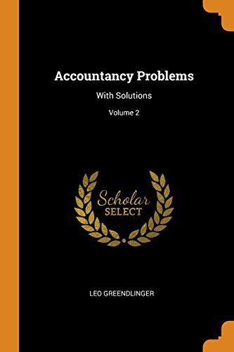 Accountancy Problems