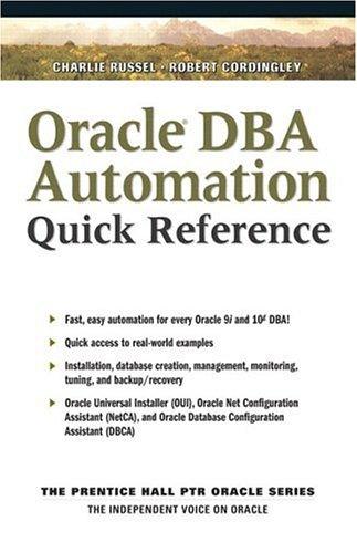 Oracle DBA Automation Quick Reference