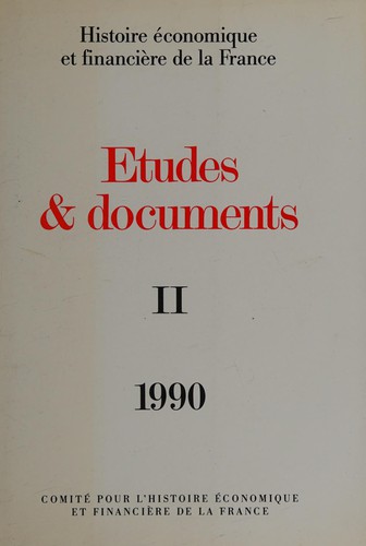 Etudes et documents