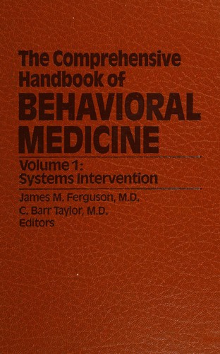 The Comprehensive handbook of behavioral medicine