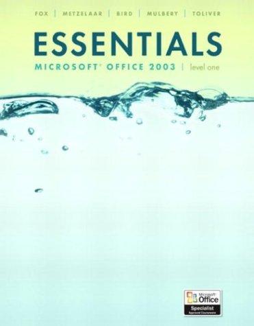 Essentials Microsoft Office PowerPoint 2003 comprehensive