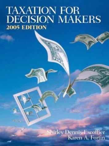 Taxation for decision makers
