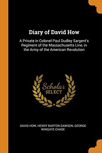 Diary of David How