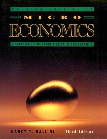 Problem solving in microeconomics