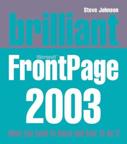 Brilliant Microsoft Frontpage 2003