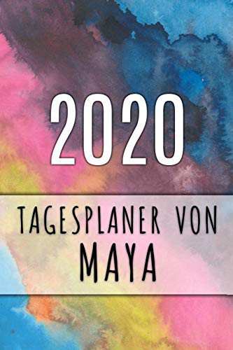 2020 Tagesplaner von Maya