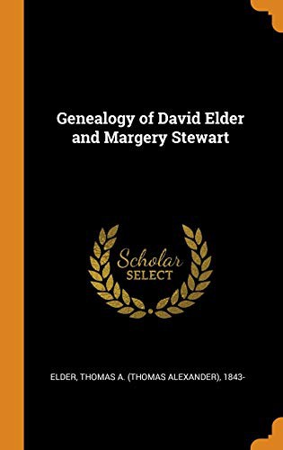 Genealogy of David Elder and Margery Stewart