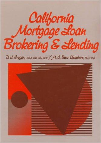 California mortgage loan brokering & lending