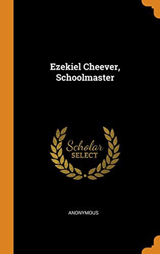 Ezekiel Cheever, Schoolmaster