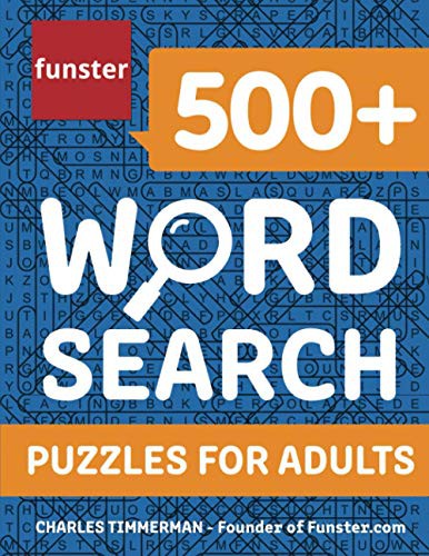 Funster 500+ Word Search Puzzles for Adults