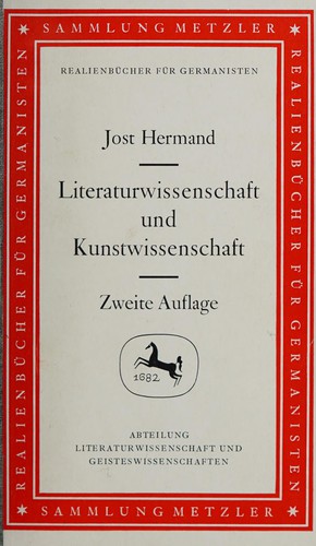 Literaturwissenschaft und Kunstwissenschaft
