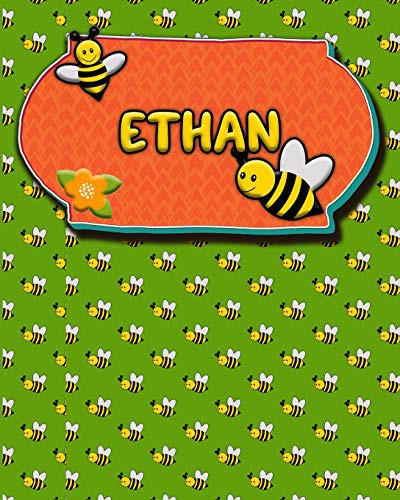 Handwriting Practice 120 Page Honey Bee Book Ethan