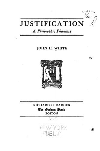 Justification, A Philosophic Phantasy