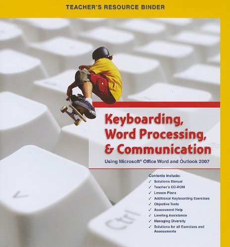 Keyboarding, Word Processing, & Communication Teacher's Resource Binder