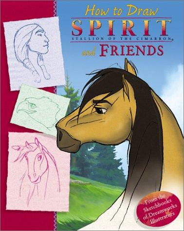 How to draw Spirit, stallion of the Cimarron and friends