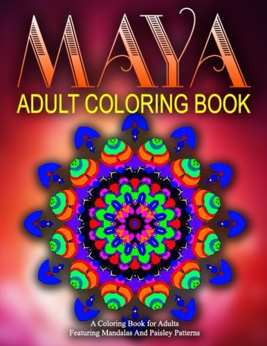 MAYA ADULT COLORING BOOKS - Vol.12