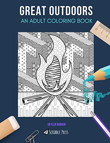 GREAT OUTDOORS : AN ADULT COLORING BOOK