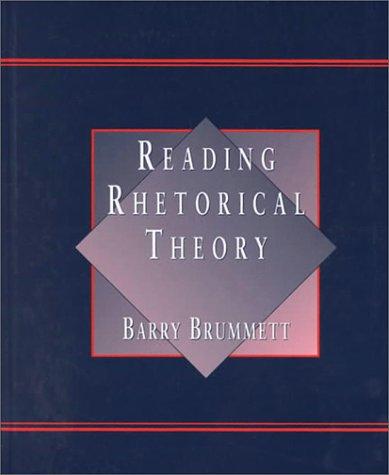 Reading rhetorical theory