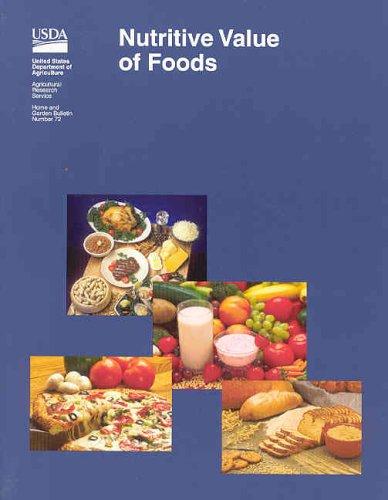 Nutritive value of foods