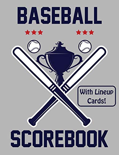 Baseball Scorebook With Lineup Cards