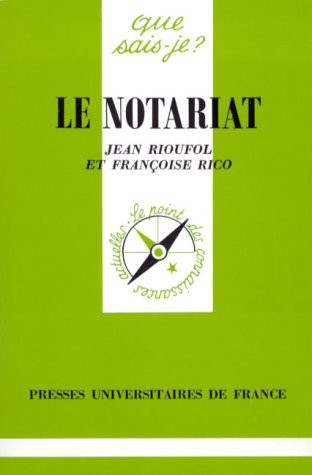 Notariat francais