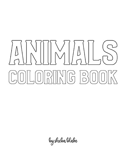 Animals with Scissor Skills Coloring Book for Children - Create Your Own Doodle Cover