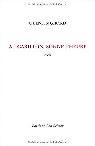 au carillon,sonne l'heure
