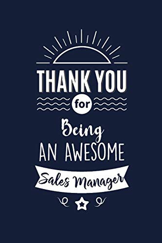 Thank You For Being An Awesome Sales Manager