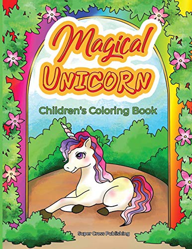 Magical Unicorns children's coloring book