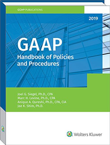 GAAP Handbook of Policies and Procedures