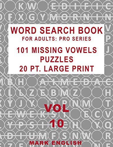 Word Search Book for Adults