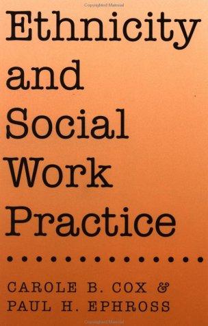Ethnicity and social work practice