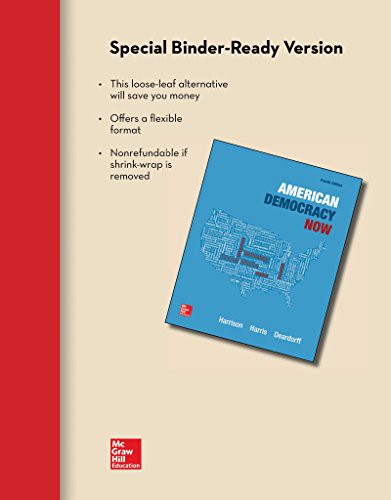 Looseleaf American Democracy Now with Government in Action Access Card