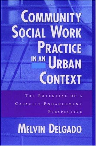 Community social work practice in an urban context